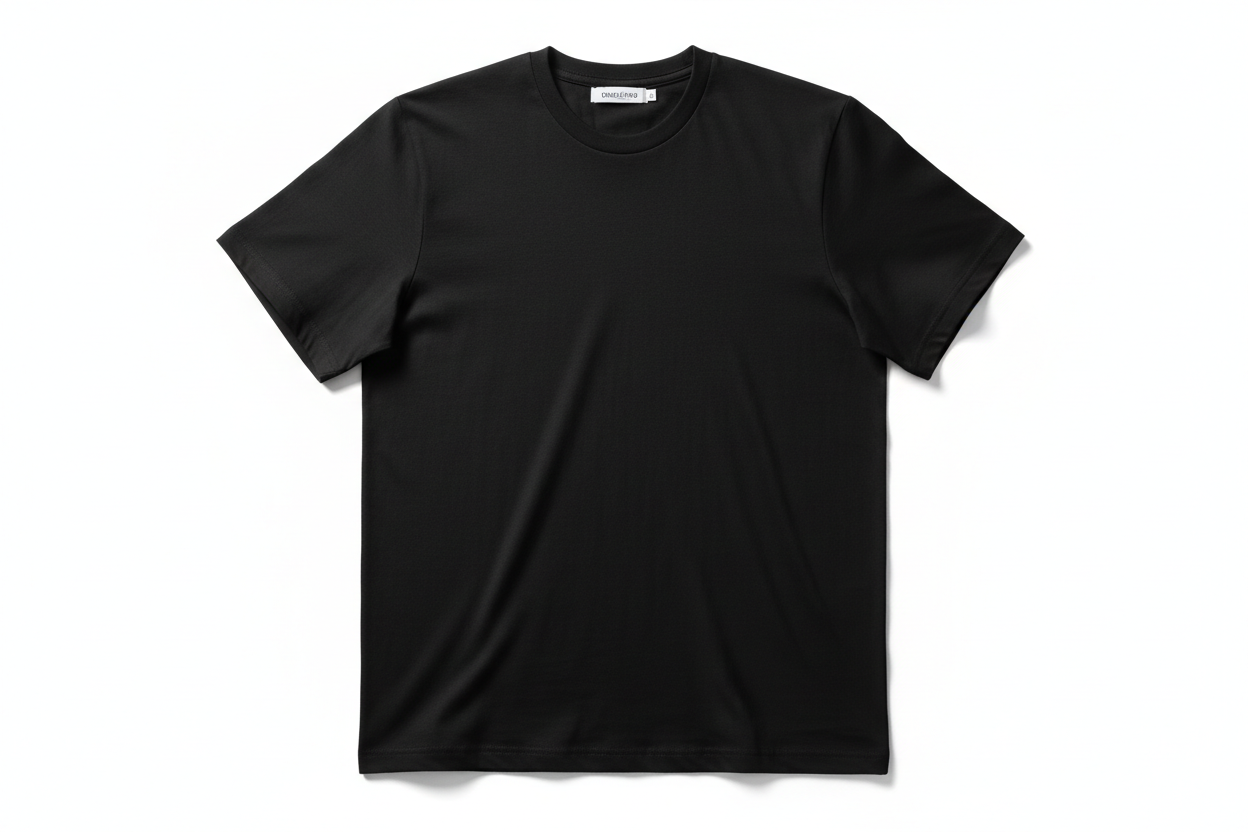 black shirt